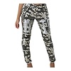 Camouflage Jeans Met Zilverpatroon - Lage Taille - Trendy Design