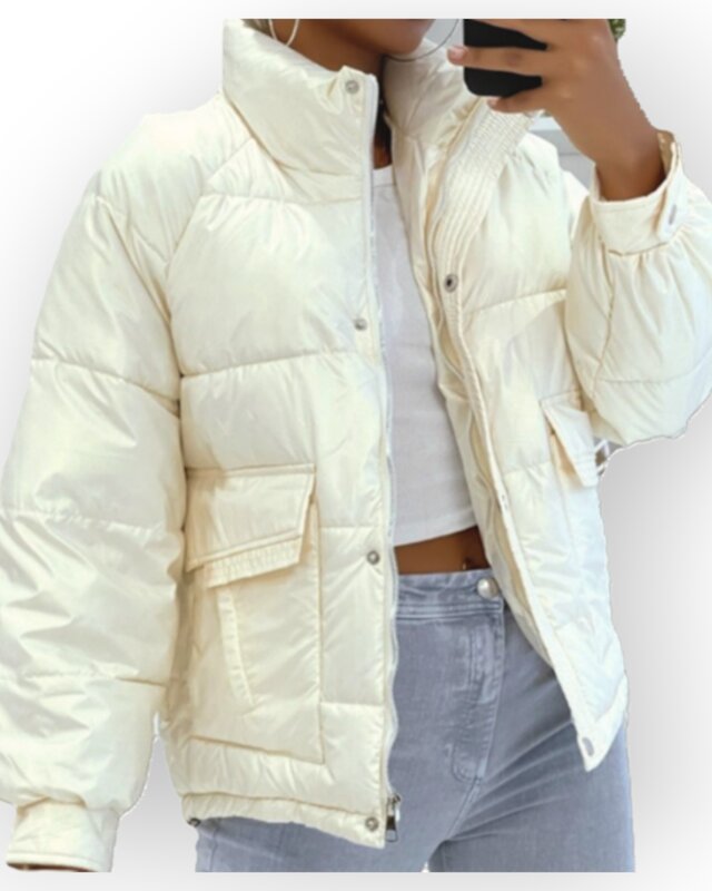 Aurelia – Lichtgewicht Gewatteerd Jack - Lichtgoud