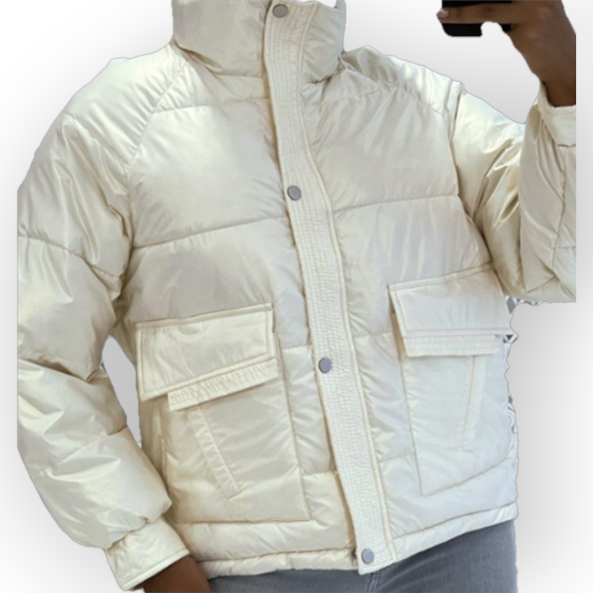 Aurelia – Lichtgewicht Gewatteerd Jack - Lichtgoud