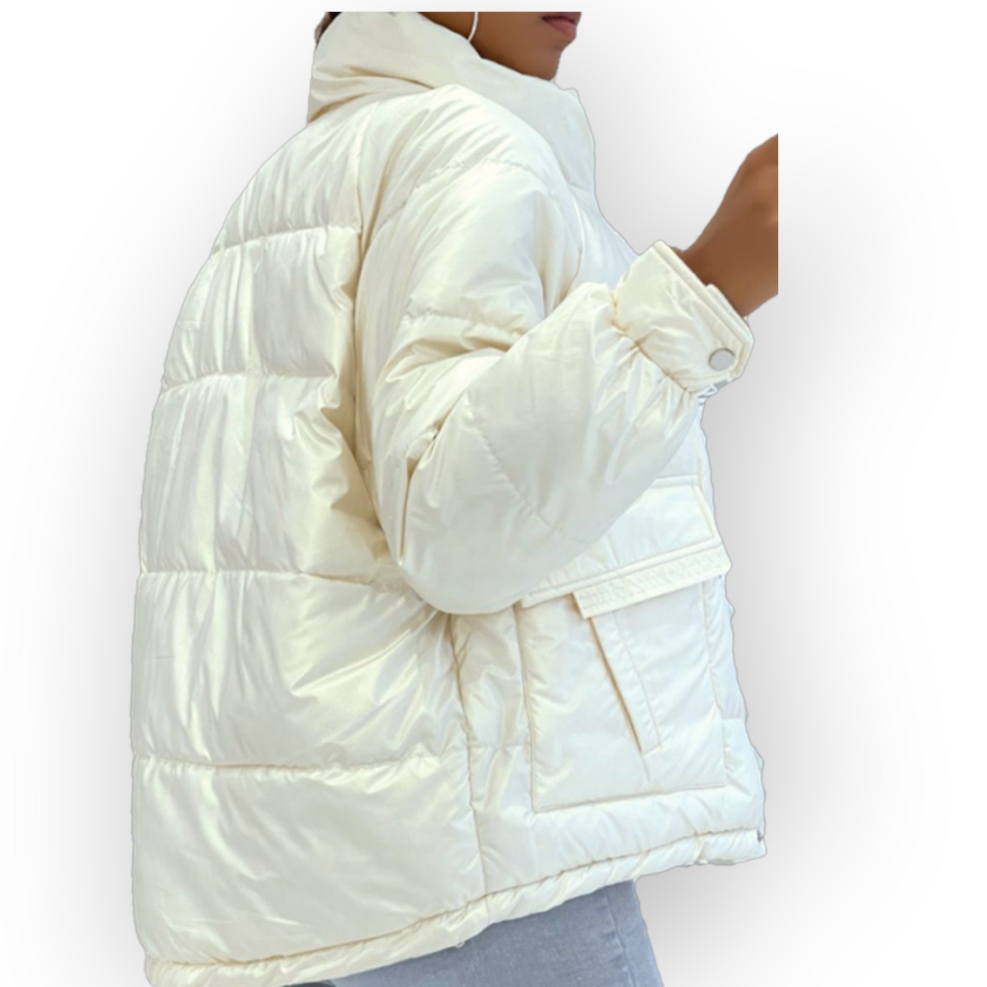 Aurelia – Lichtgewicht Gewatteerd Jack - Lichtgoud