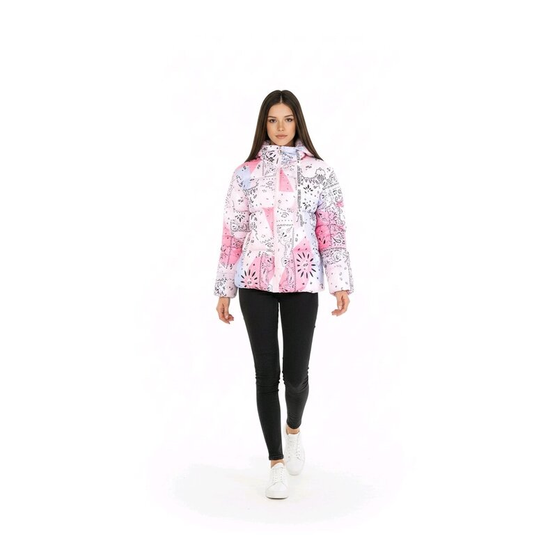 Lunelle – Lichtgewicht Gewatteerd Jack - Bandana Print