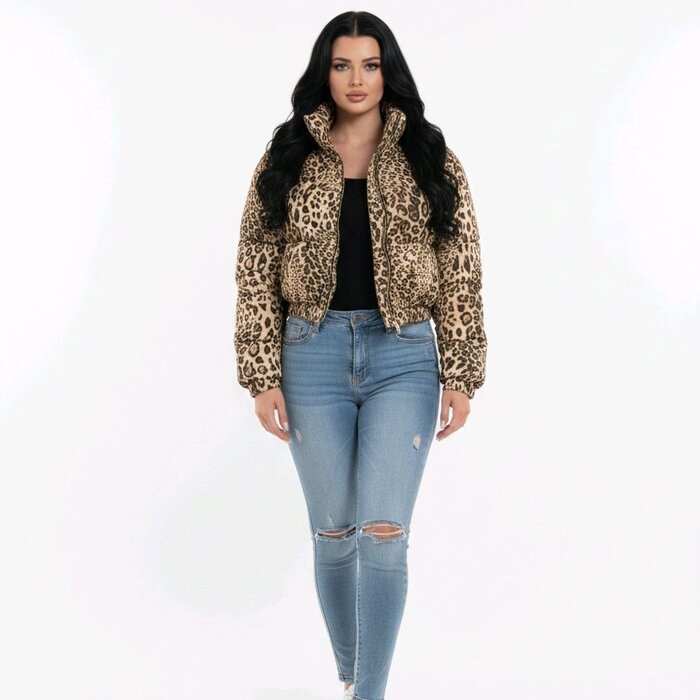 Dames Jack Cropped - Luipaard - Wild