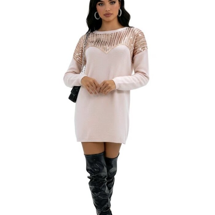 Alméra – Lange Tuniektrui Met Pailletten