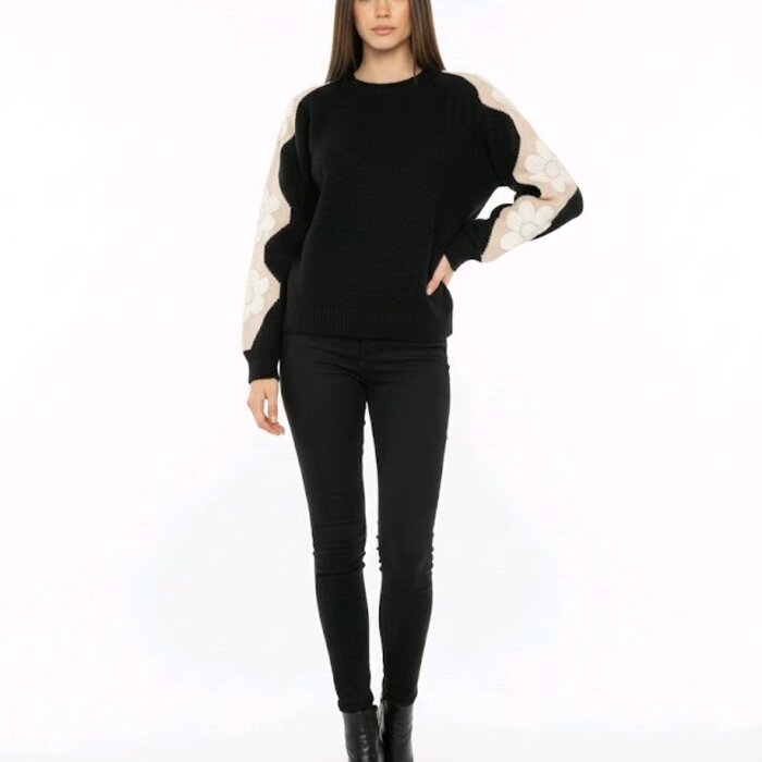 Trui - Fashion Design - Bloemen Mouw