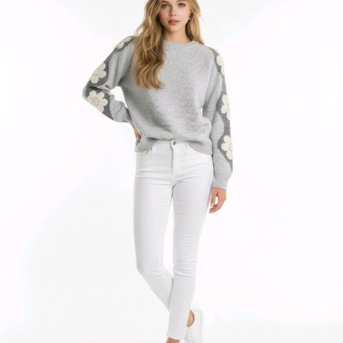 Trui - Fashion Design - Bloemen Mouw