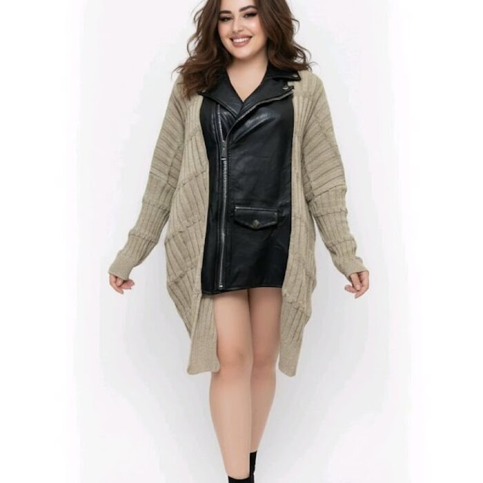 Vest - Oversized - Leder - Design