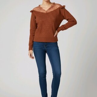 Selena – Kantkraag Trui