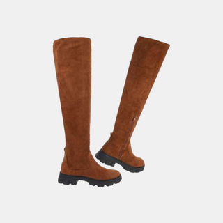 Noé – Overknee Suedine-in 2 kleuren