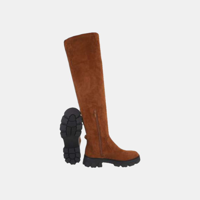 Noé – Overknee Laarzen In Suedine