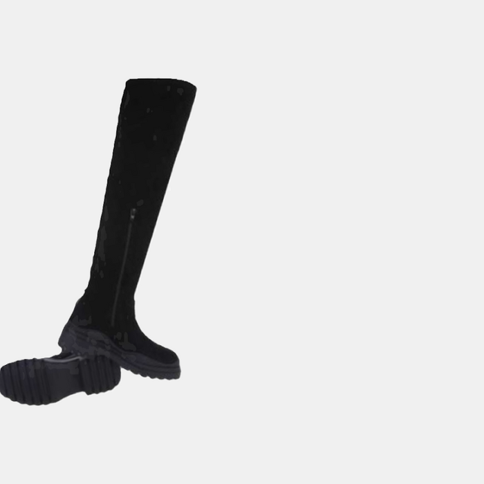 Noé – Overknee Laarzen In Suedine