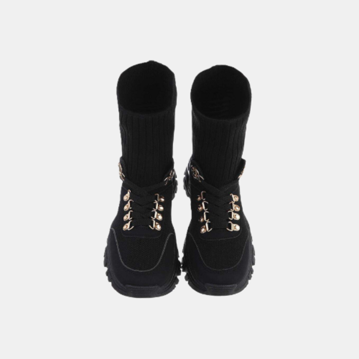 Mace – Hoge Sok Sneakers Met Veterdetails