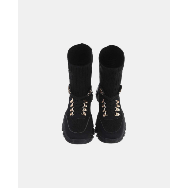 Mace – Hoge Sok Sneakers Met Veterdetails