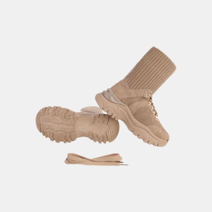 Mace – Hoge Sok Sneakers Met Veterdetails