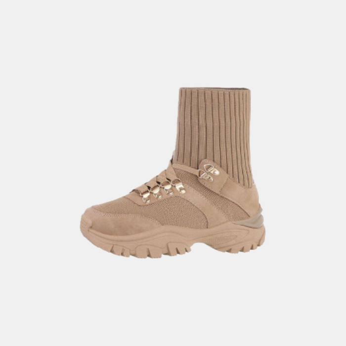 Mace – Hoge Sok Sneakers Met Veterdetails