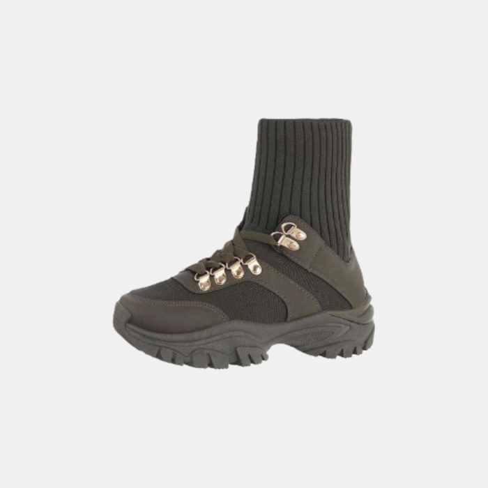 Mace – Hoge Sok Sneakers Met Veterdetails