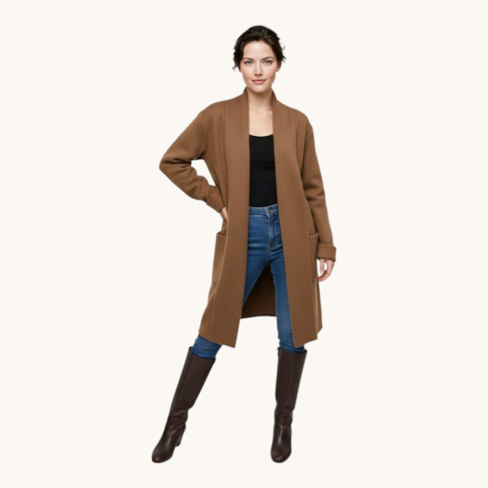 Claire – Trenchcoat Met Ceintuur En Zakken