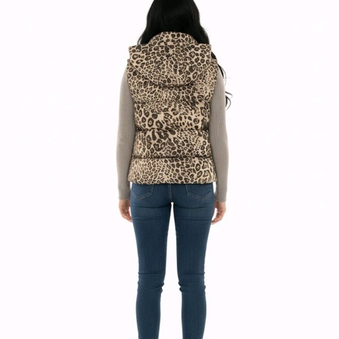 Bodywarmer - Luipaardprint