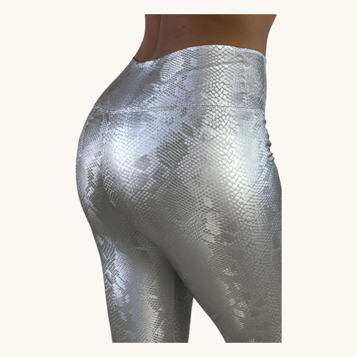 Zenia | Dames Legging - 3D Python Effect