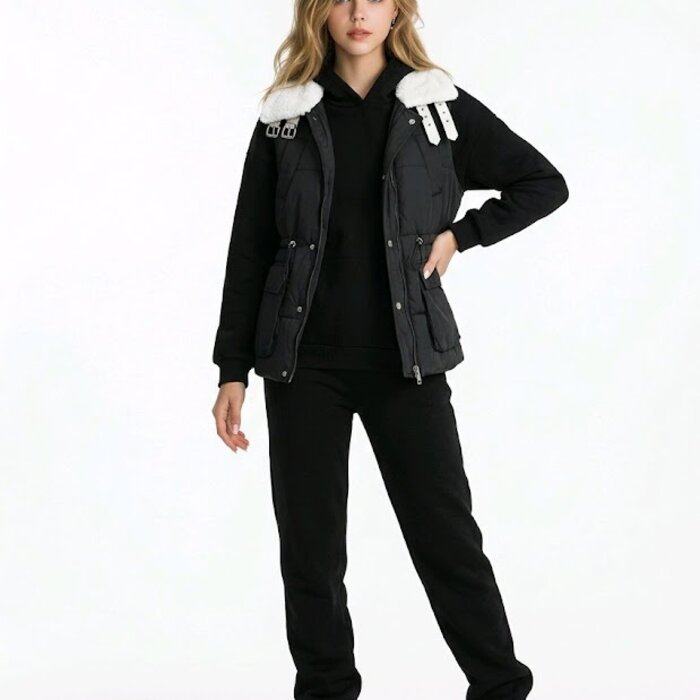 Lynn – 3-Delig Joggingpak Met Bodywarmer