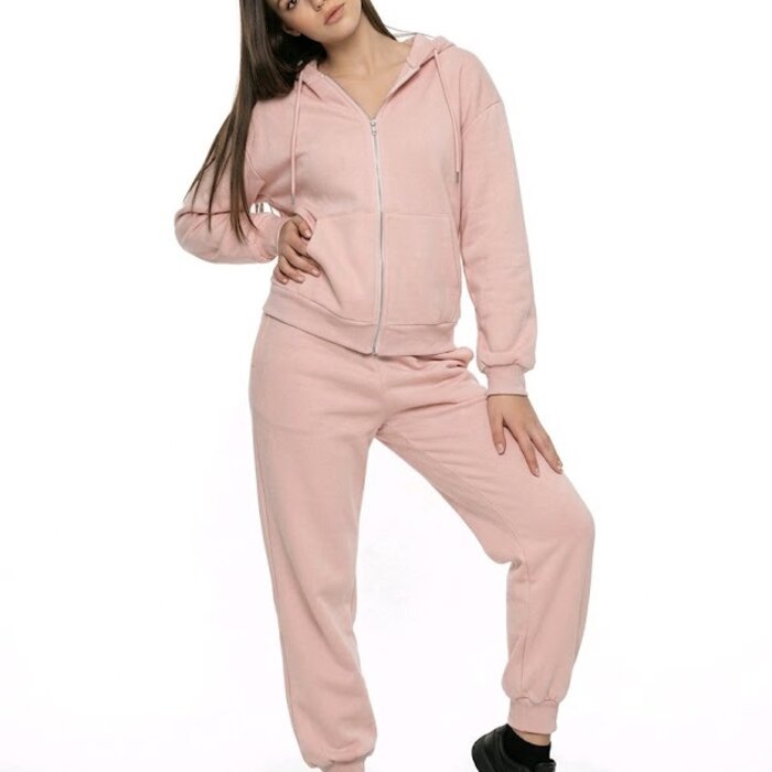 Elin – 3-Delig Roze Joggingpak Met Bodywarmer