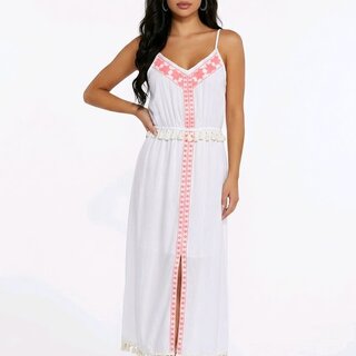 Mira – Summer Embroidery Dress-in 2 kleuren