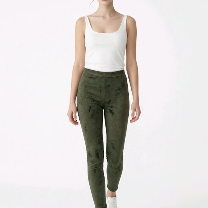 Alessandra – Fluwelen Joggingbroek Met Zilveren Streep