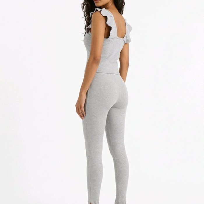 Eline – Tweedelige Set – Mouwloze Top En Broek Met Koorddetails