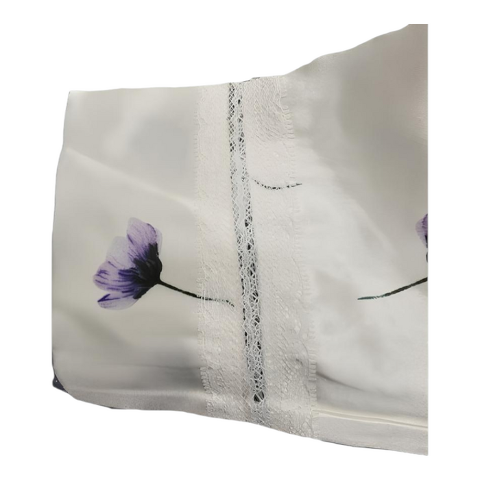 Elegant Blossom | Satijnen  Pyjama – Luxe - Romantisch