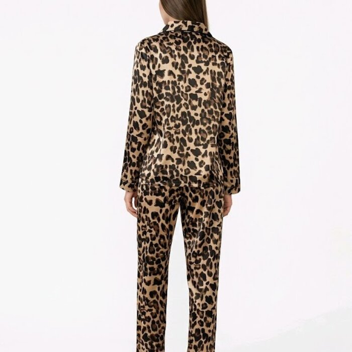 Leopard |  Satijnen Pyjama Set