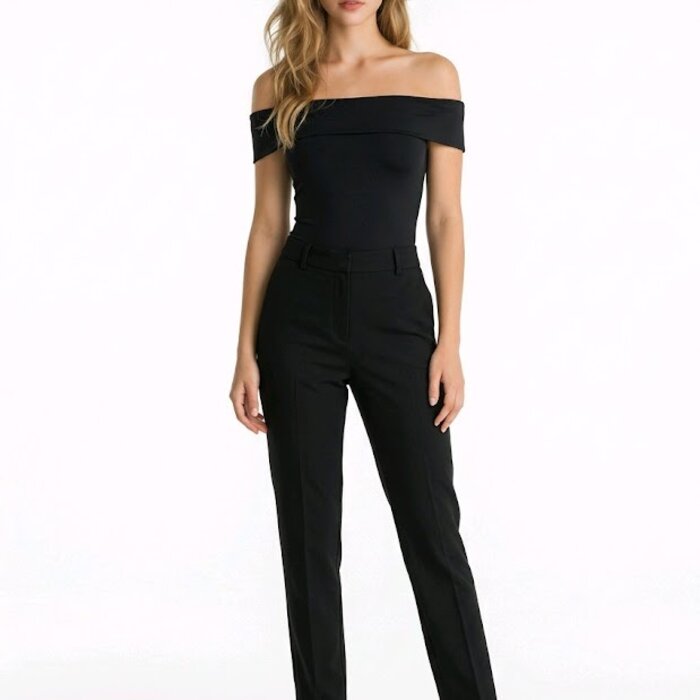 Diva – Bodysuit - Bardot Halslijn