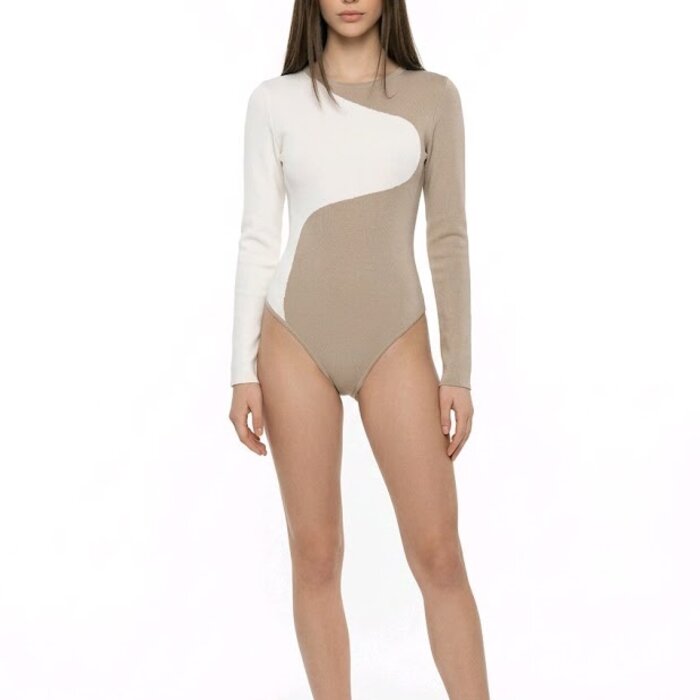 Éla – Bodysuit – Fantasie - Beige - Ecru
