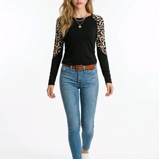 Leovira – Leopard Top