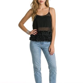 Noiréa – Tule Flower Top