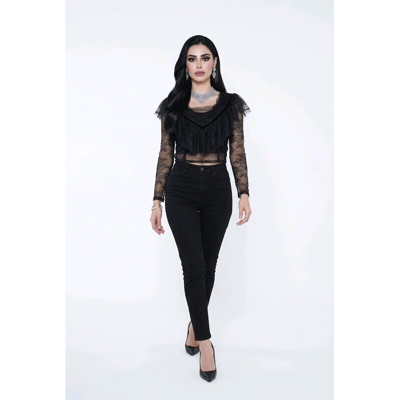 Noirielle  Crop Top - Kant