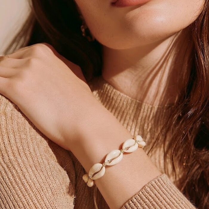 Enkelband-Armband - Schelpen Design