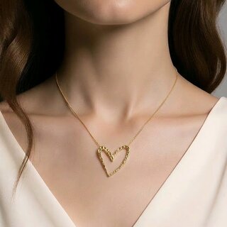 Ketting Hart design