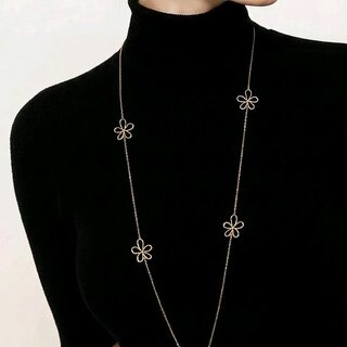 Lange  Ketting - Open Bloemen