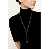 Lange Halsketting -Zilver - Sterren