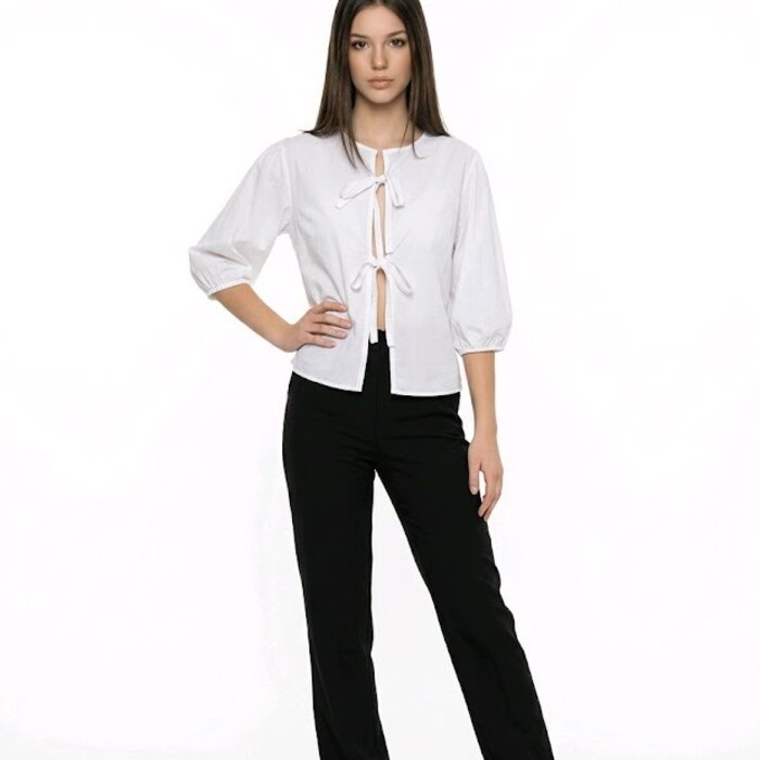 Linae | Blouse -  Knotted