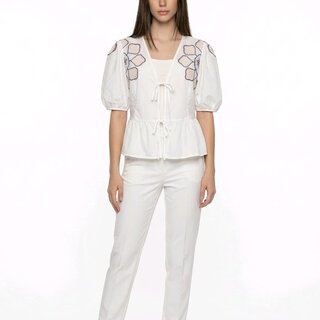 Viora | Blouse - Broderie