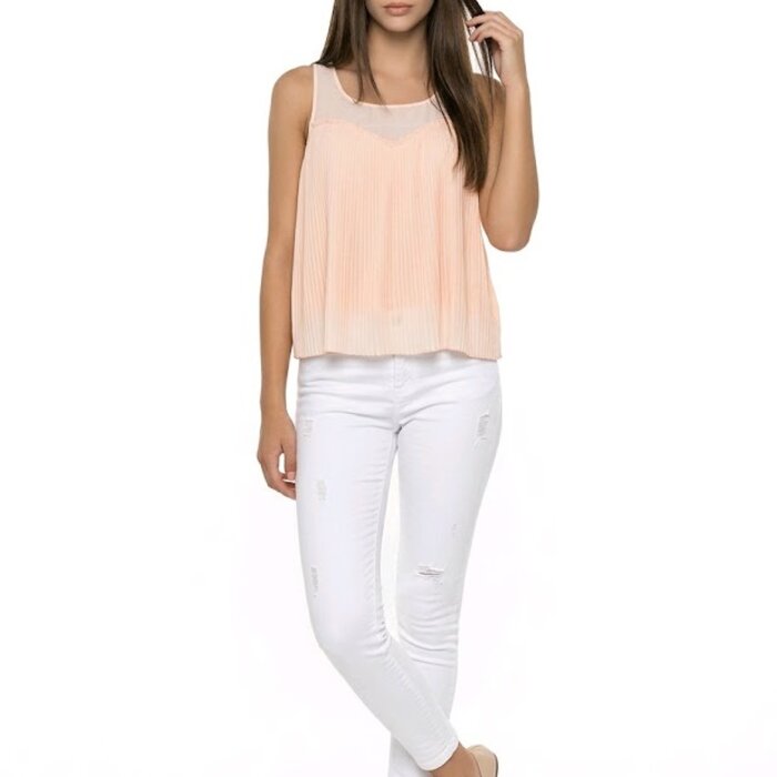 Lysa – Top – Plissé Voorkant