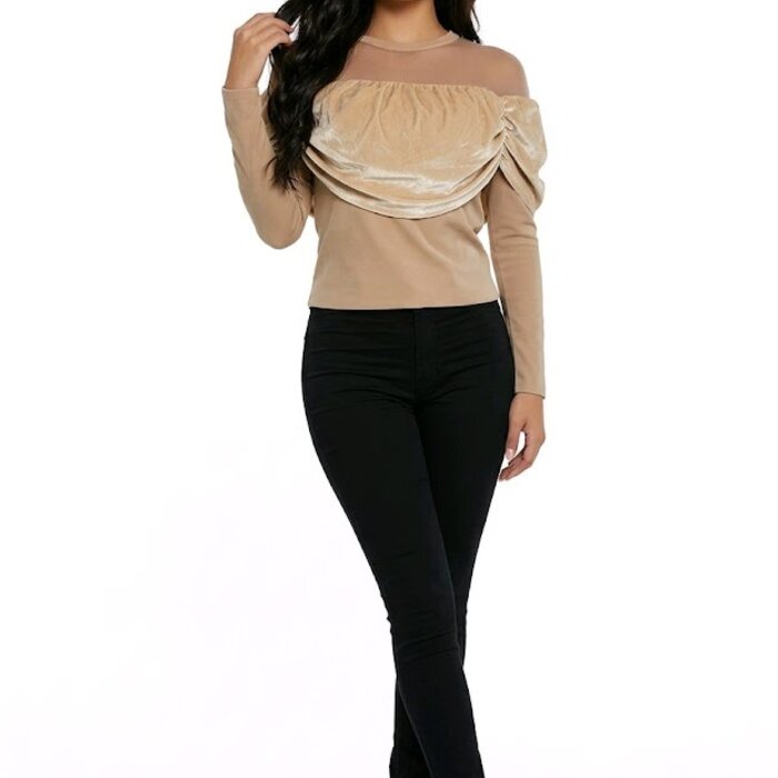 Seleste | Top - Fluwelen Drapering