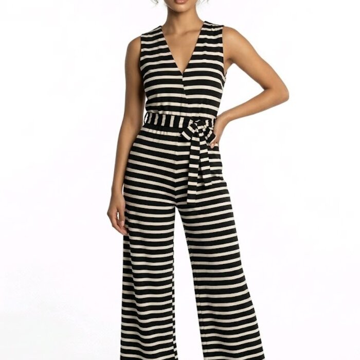 Striped Elegance | Jumpsuit – Trendy & Comfortabel
