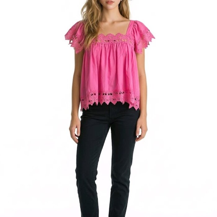 Liora – Top - Open Rugdetail