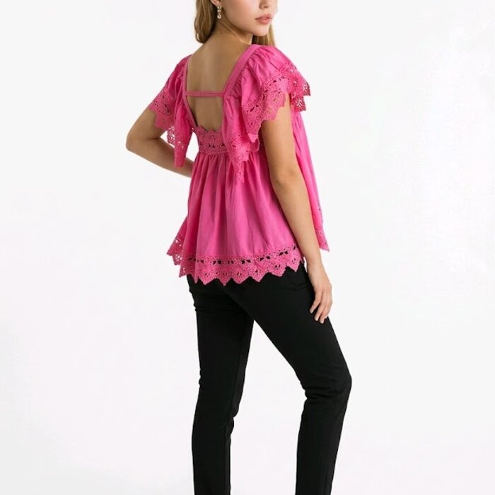 Liora – Top - Open Rugdetail