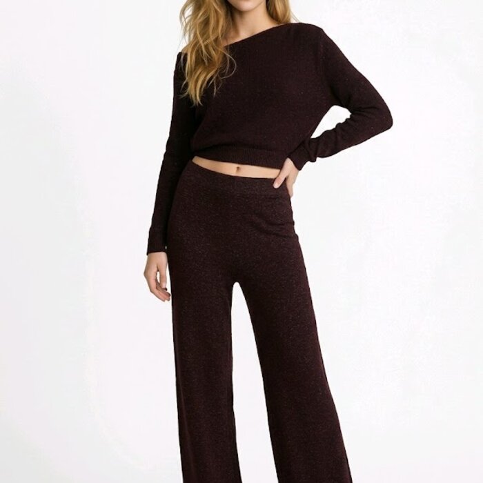 Demy - Elegante Glinsterende set – Bordeaux