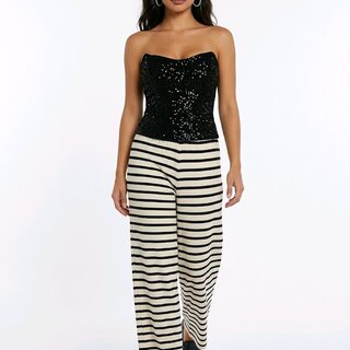 Stripe Elegance | Palazzo Broek –in 2 kleuren