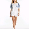 Denim Blossom | Shirt
