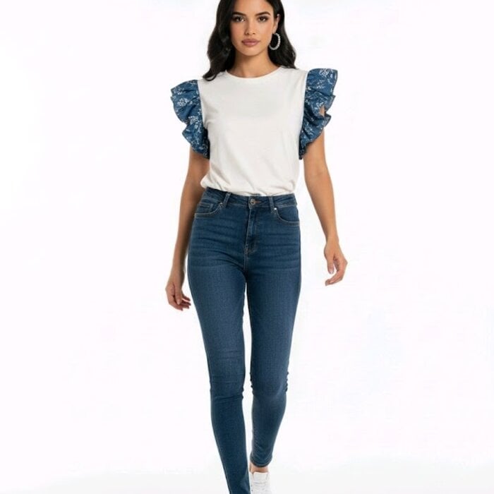 Denim Charm | Shirt – Elegant & Trendy