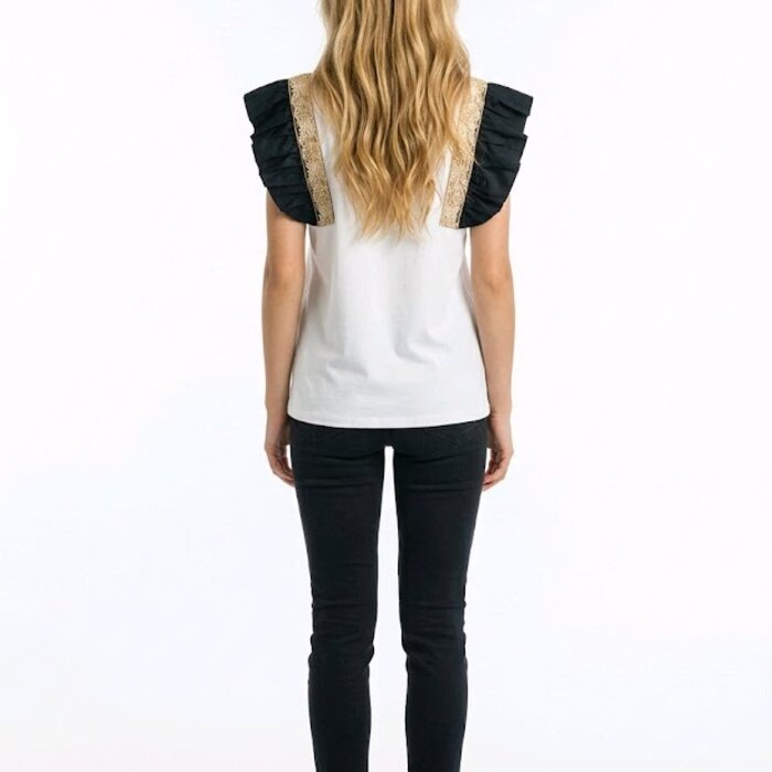 Denim Luxe |  Shirt – Embroid  & Paillette